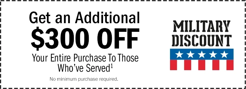 Get an Additional $300 Off